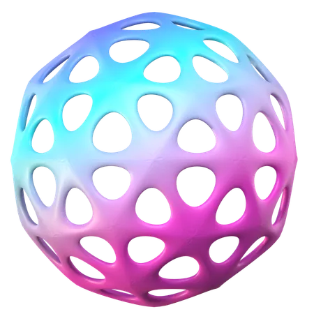 Ball Abstract Shapes  3D Icon