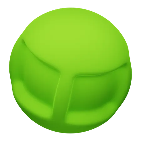 Kugel, abstrakt, form  3D Icon