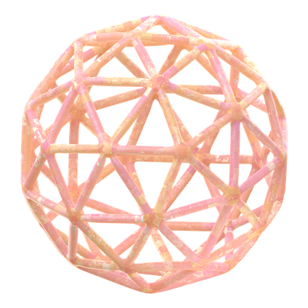 Kugel, abstrakt, form  3D Icon