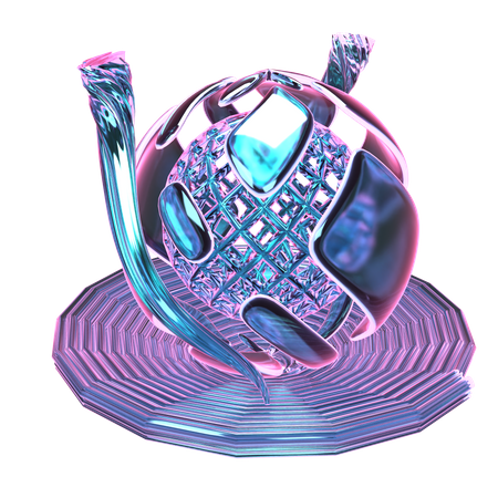 Kugel, abstrakt, form  3D Icon