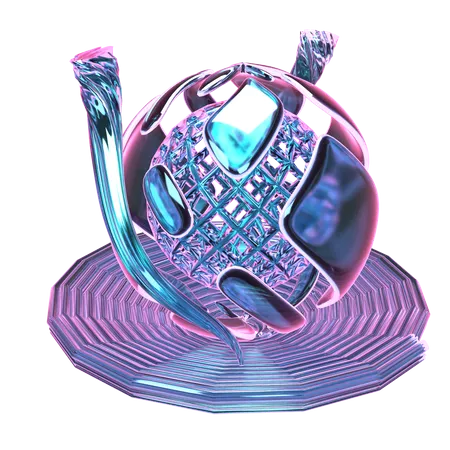 Kugel, abstrakt, form  3D Icon