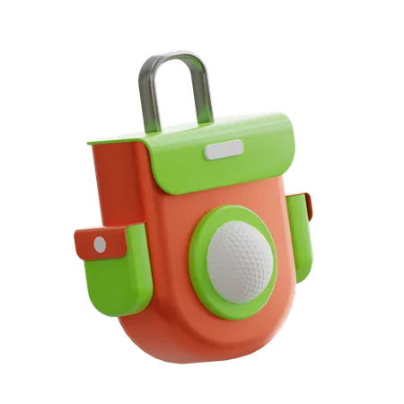 Ball Bag  3D Icon