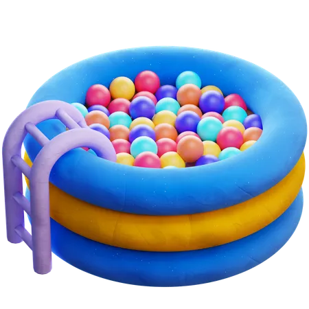 Ball Bath For Playground 3D Icon