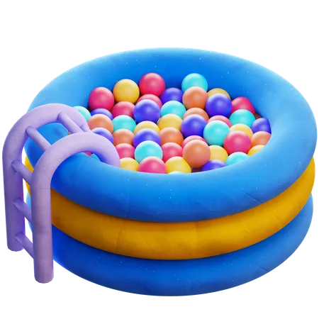 Ball Bath  3D Icon