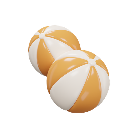 Ball Beach  3D Icon