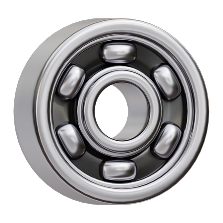 Ball Bearing  3D Icon