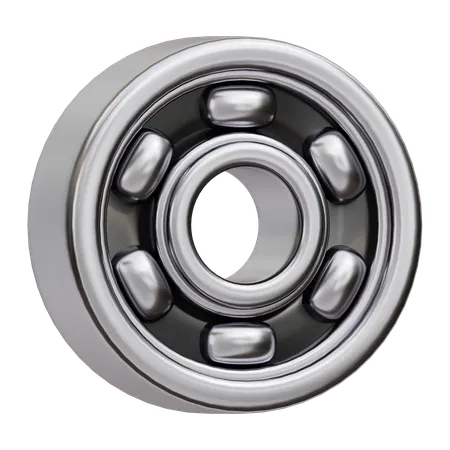 Ball Bearing  3D Icon