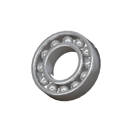 Ball Bearing  3D Icon