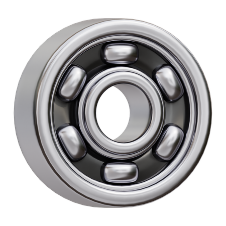 Ball Bearing  3D Icon