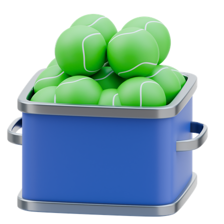 Ball Cart  3D Icon