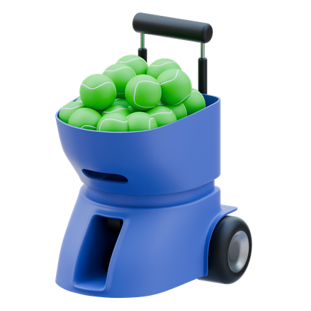 Ball Cart Machine  3D Icon