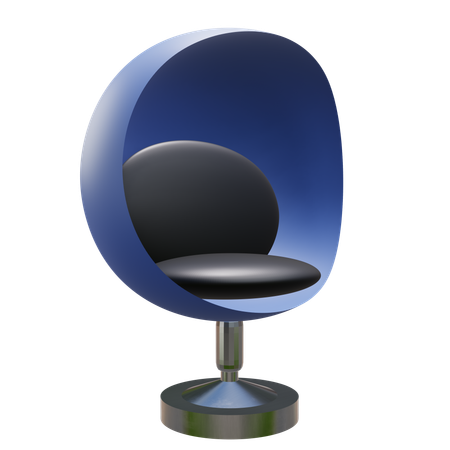 공 의자  3D Icon