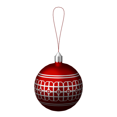 Ball Ornament  3D Icon