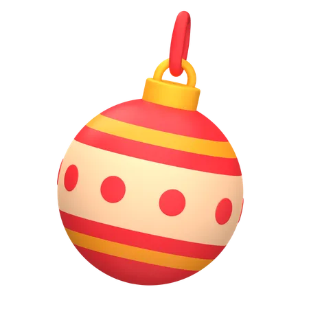 Ball Ornament  3D Icon