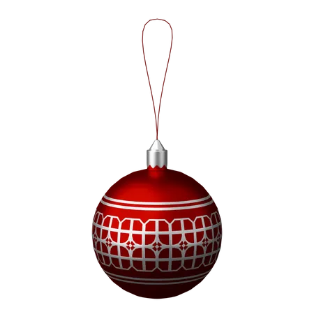 Ball Ornament 3D Icon