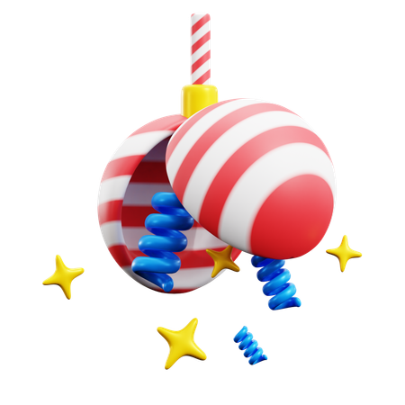 Ball Party  3D Icon