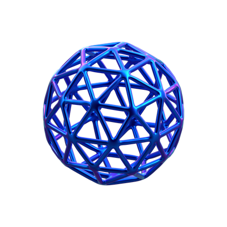Ball Shape 3D Icon