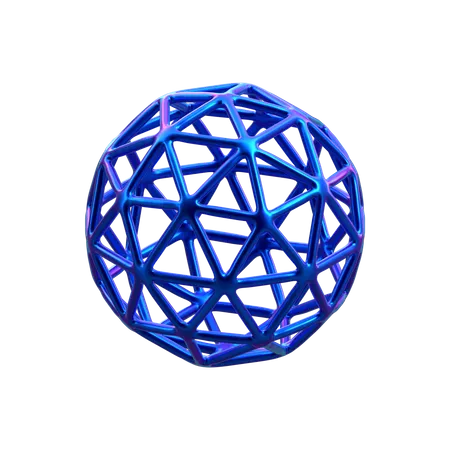 Ball Shape 3D Icon