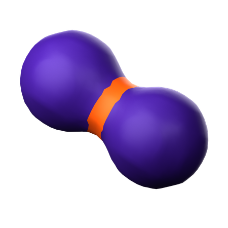 Ball split  3D Icon