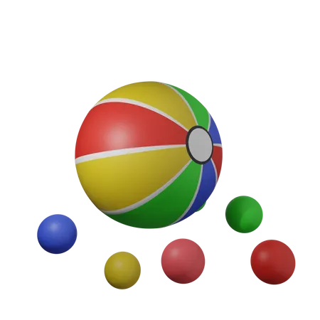 Ball Toy  3D Icon