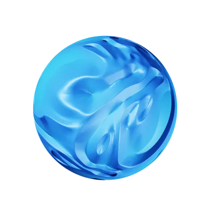 Ball Wave  3D Icon