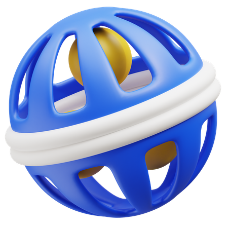 Balle  3D Icon