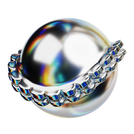 Boule abstraite  3D Icon