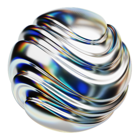 Boule abstraite  3D Icon