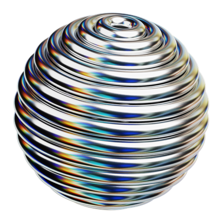 Boule abstraite  3D Icon