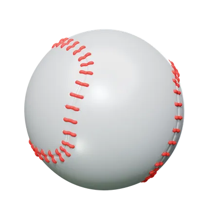 Balle de baseball  3D Icon