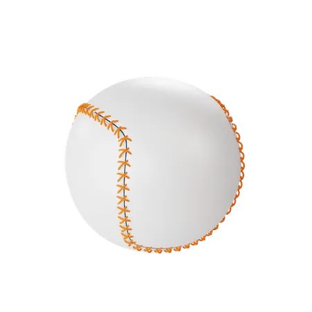 Balle de baseball  3D Icon