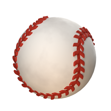 Balle de baseball  3D Icon