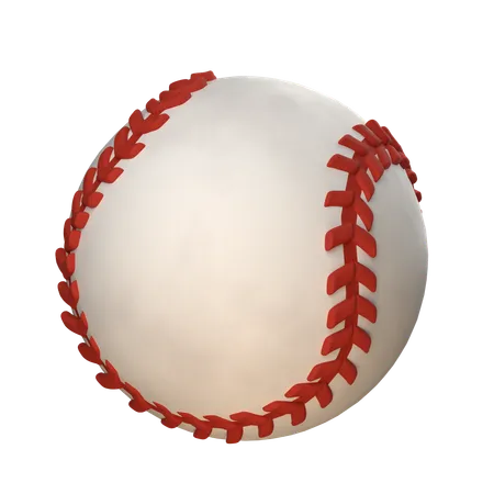 Balle de baseball  3D Icon