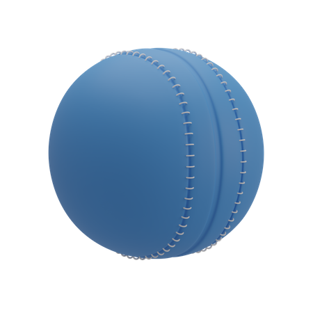 Balle de cricket  3D Icon