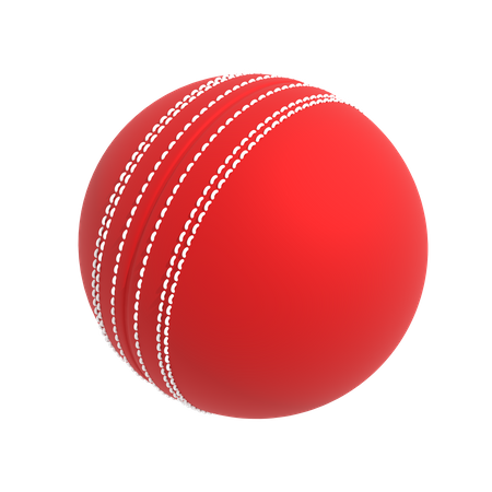 Balle de cricket  3D Icon