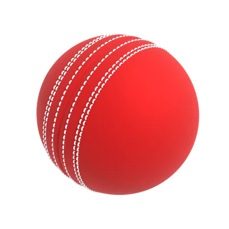 Balle de cricket  3D Icon