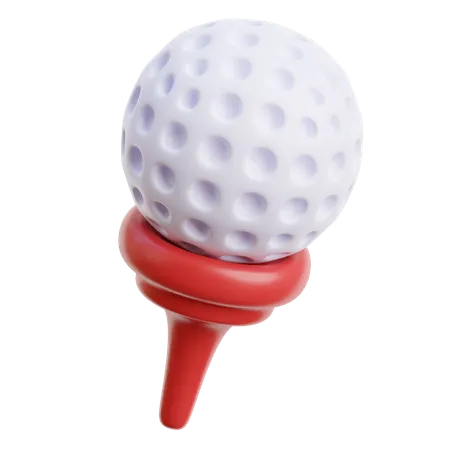 Balle de golf  3D Icon