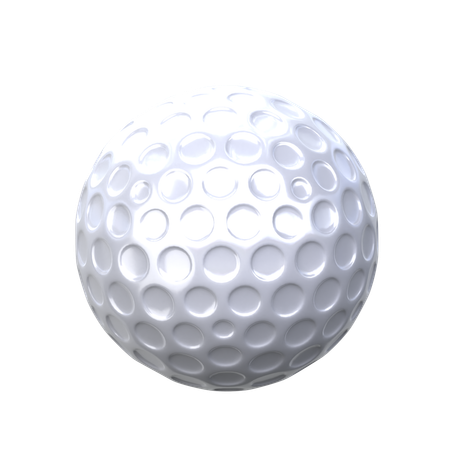 Balle de golf  3D Icon