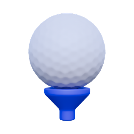 Balle de golf  3D Icon