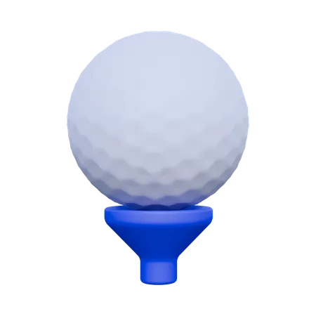 Balle de golf  3D Icon