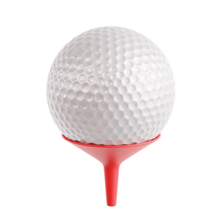 Balle de golf  3D Icon