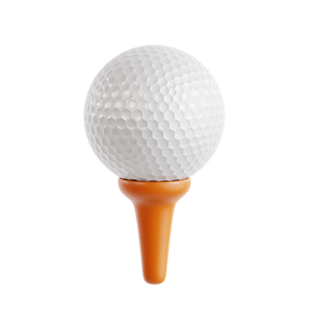 Balle de golf  3D Icon