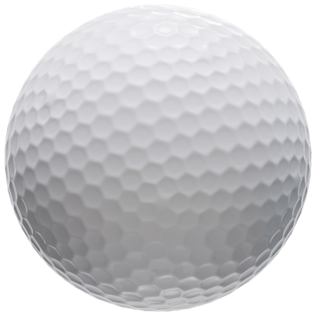 Balle de golf  3D Icon