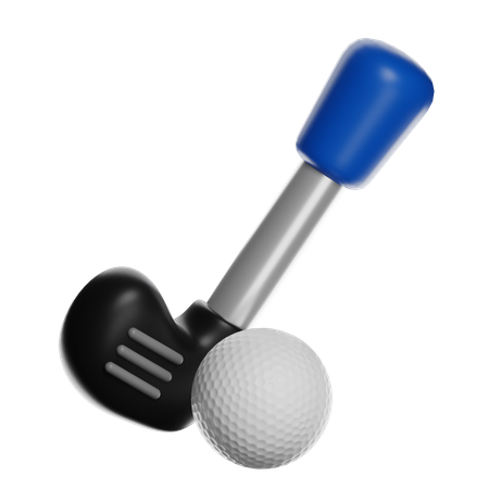 Balle de golf  3D Icon