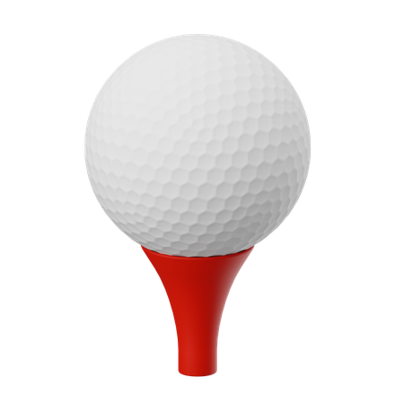 Balle de golf  3D Icon