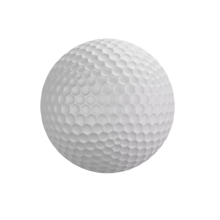 Balle de golf  3D Illustration