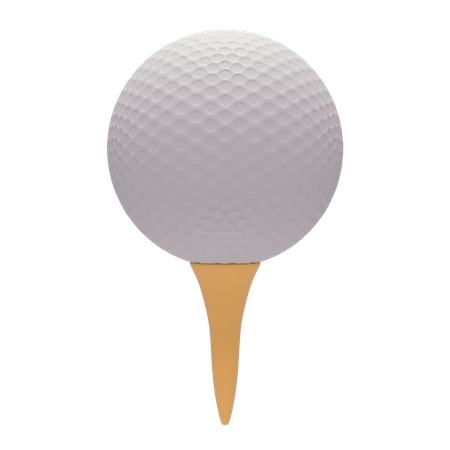 Balle de golf  3D Illustration