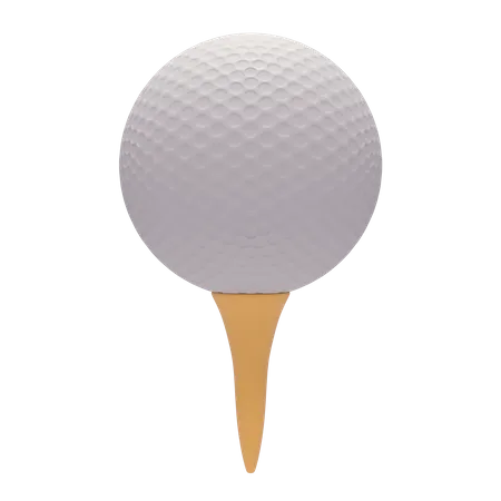 Balle de golf  3D Illustration