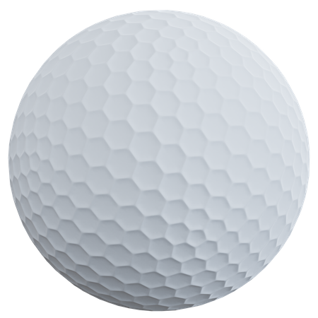 Balle de golf  3D Icon