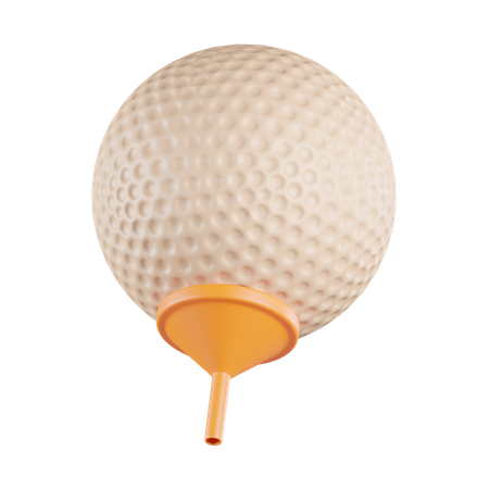 Balle de golf  3D Icon